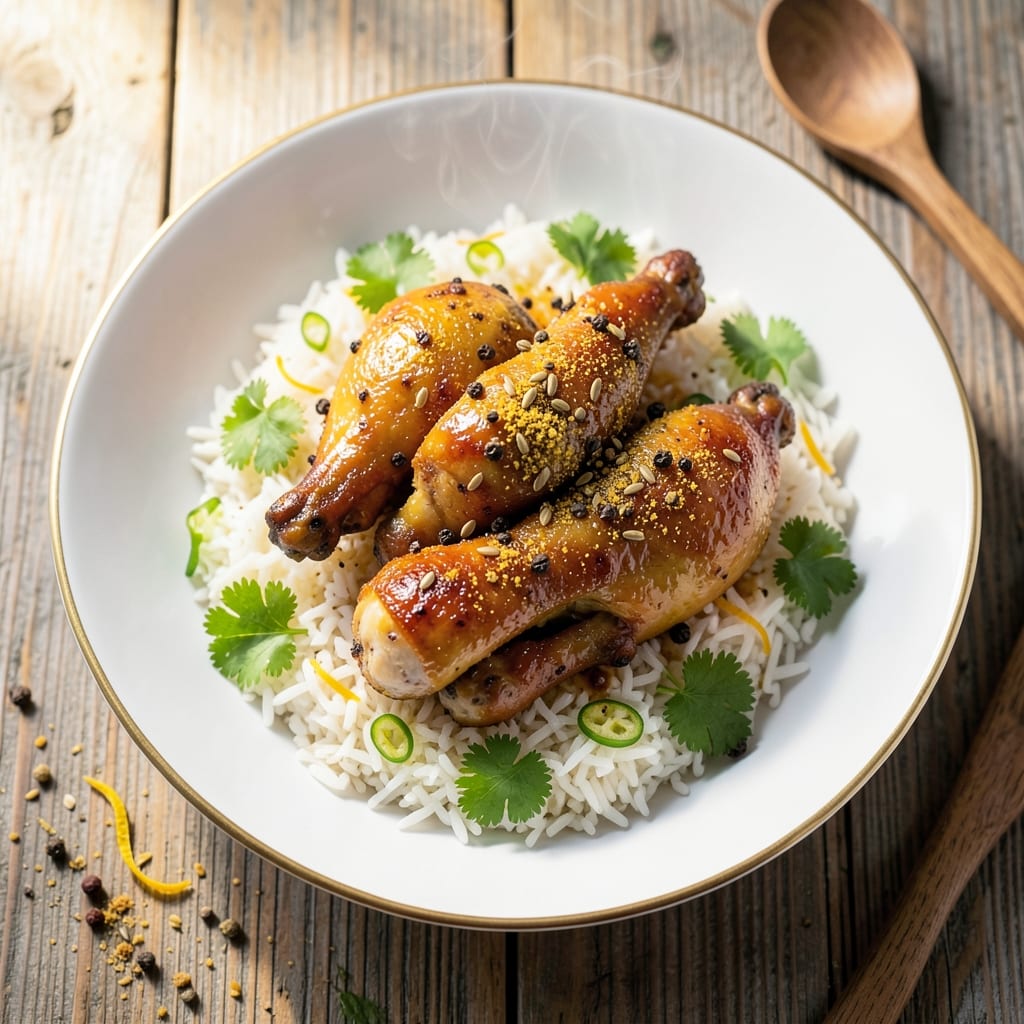 Amba Chicken And Rice Recipe: South Indian Spice Bomb in One Pot