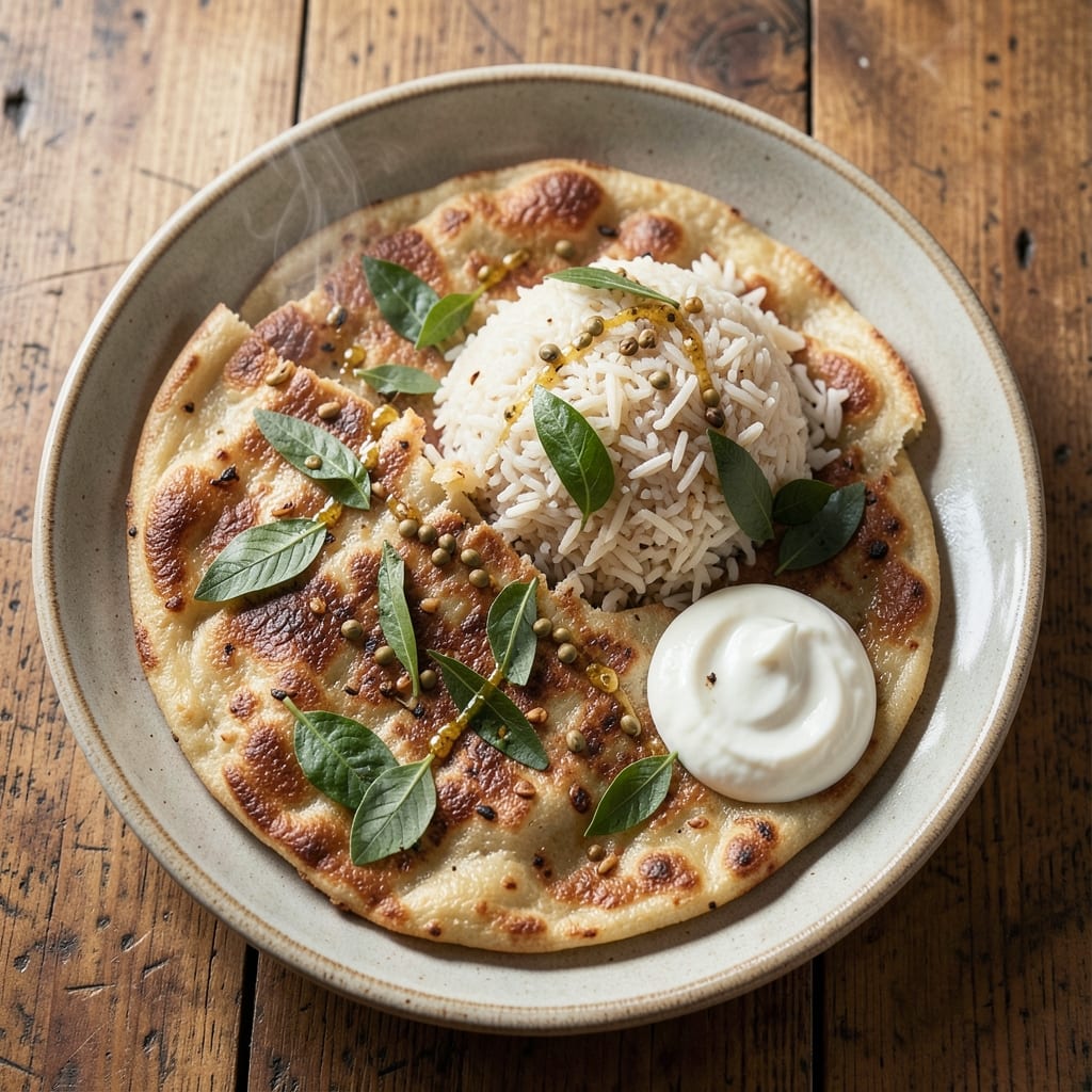 Akki Roti Recipe With Cooked Rice: Flaky Layers and Toasted Rice Crunch