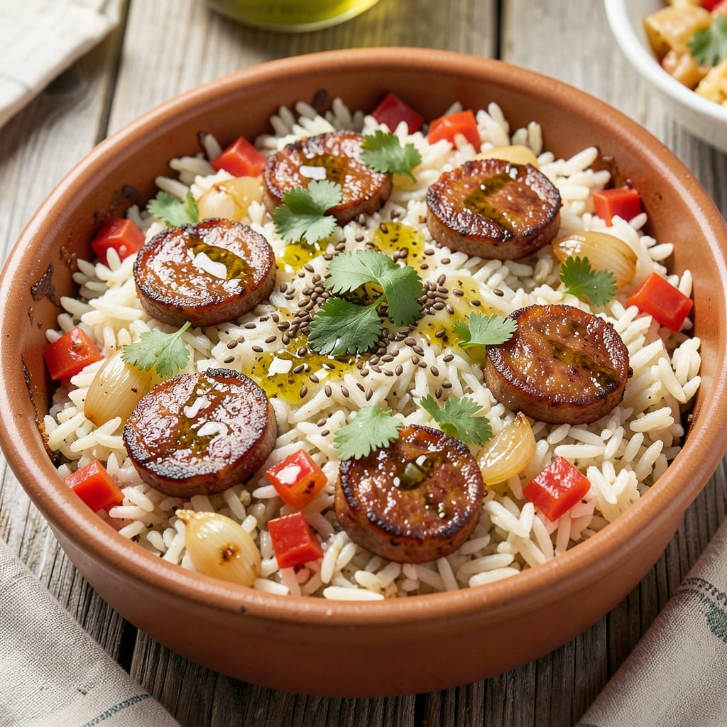 5-Star Mexican Rice Recipe: Smoky Cumin and Chorizo Crunch in One Pan