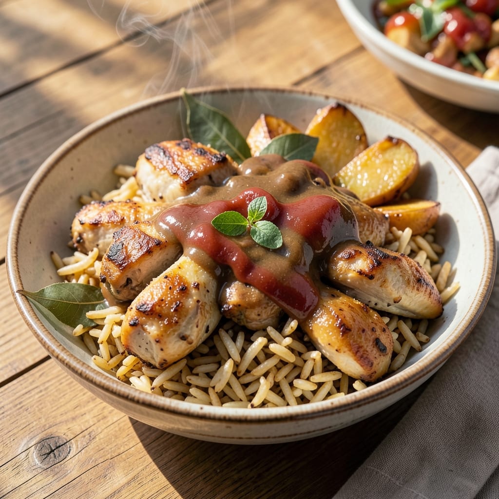 African Dry Rice Recipe: Toasted Spices and Peanut Crunch Magic