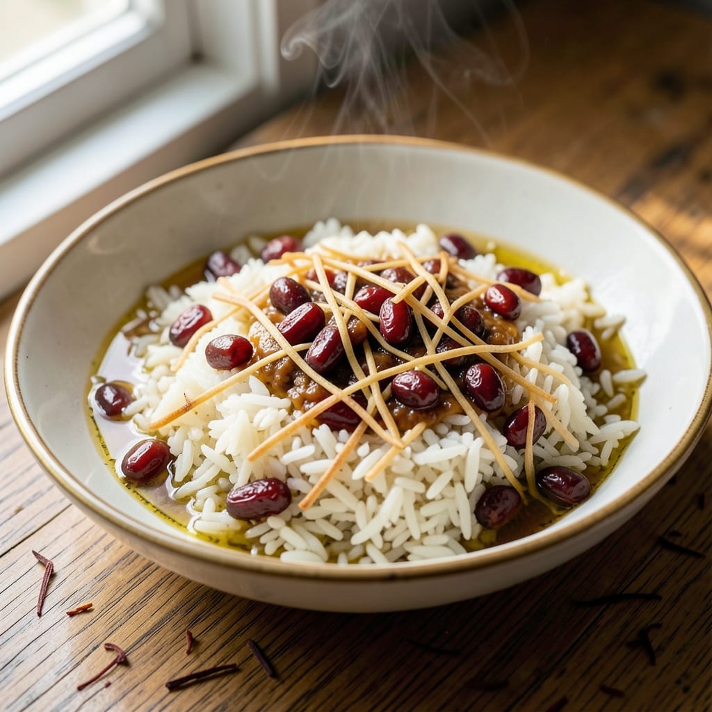 Armenian Rice Pilaf Recipe Vermicelli: Toasted Barberry and Saffron Crunch Fusion