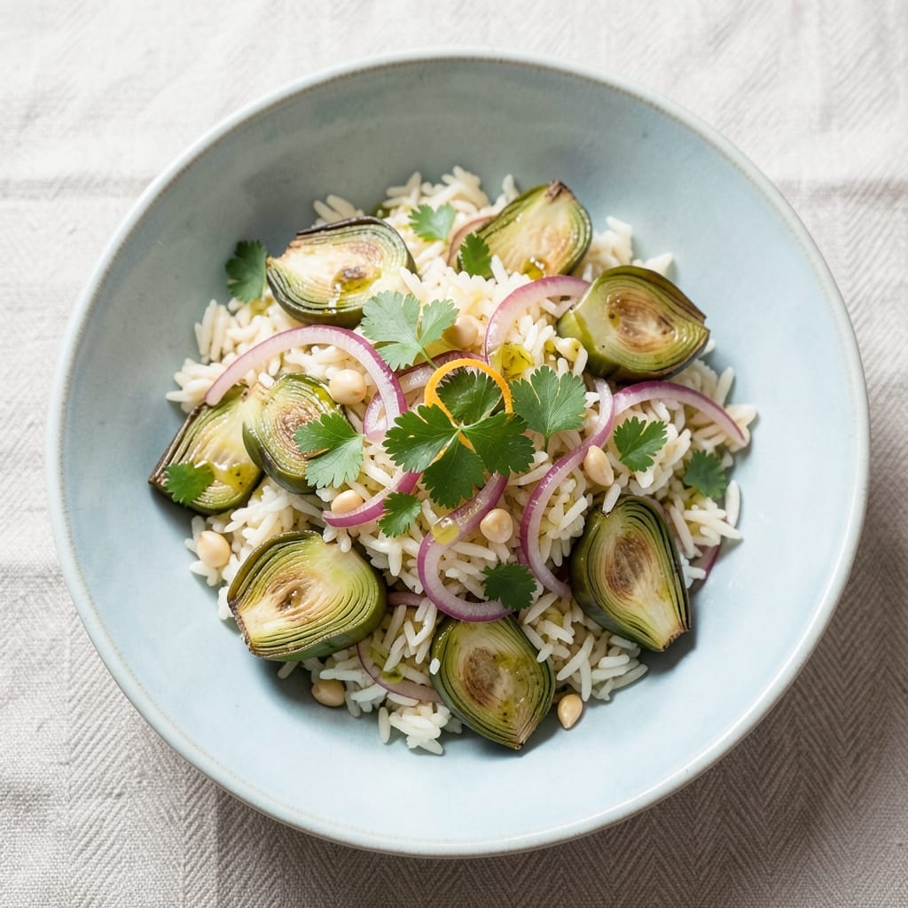 Artichoke and Rice Salad Recipe: Bright Herb-Packed Crunch in 15 Minutes