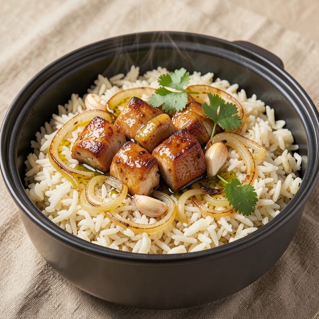 Aroma Rice Cooker Pilaf Recipe: Toasted Spice and Golden Grains in 20 Minutes