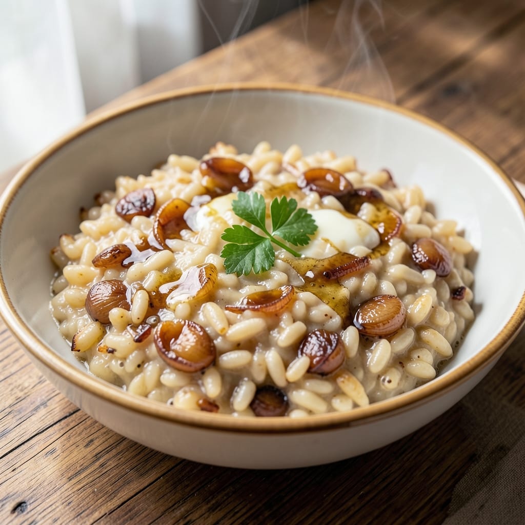 Arborio Rice Recipe Italian: Creamy Risotto in 25 Minutes Without Stirring