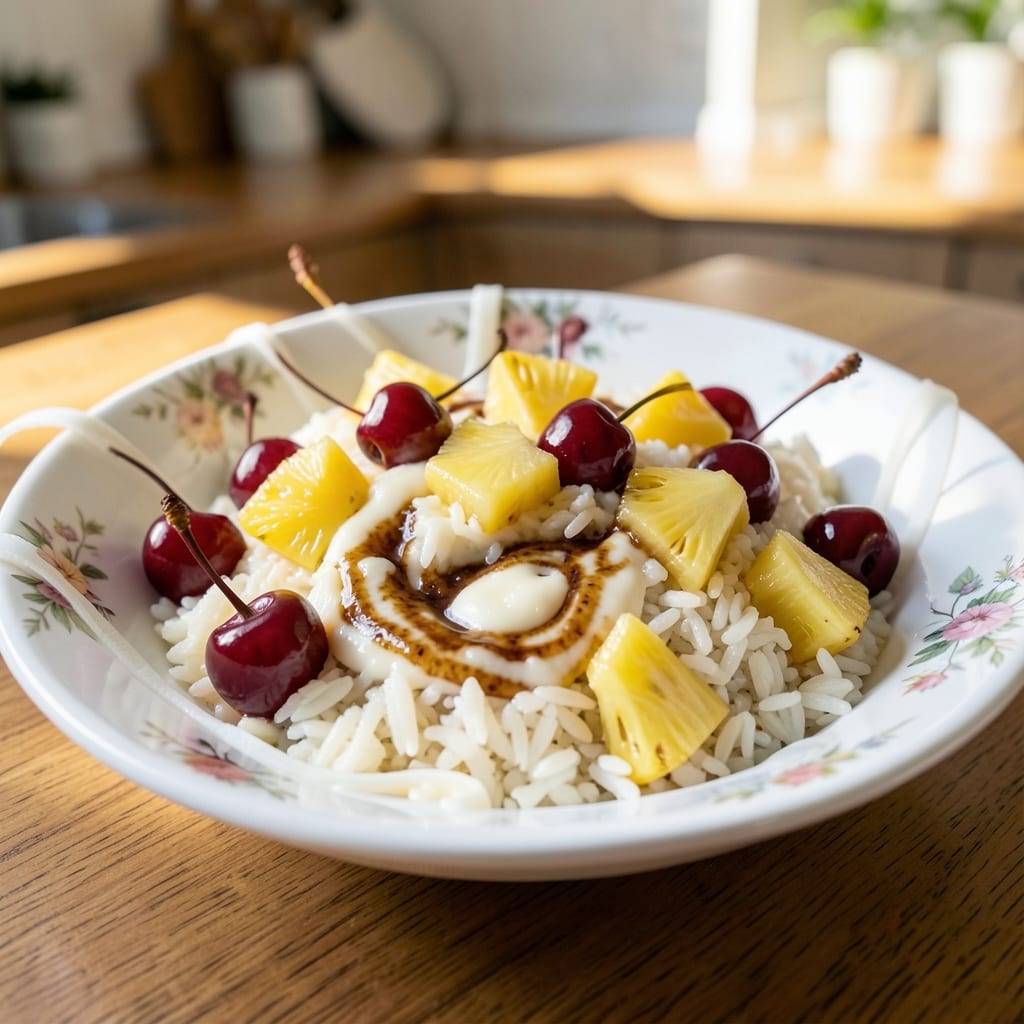 Ambrosia Rice Recipe: Creamy Coconut Pineapple Comfort Bowl