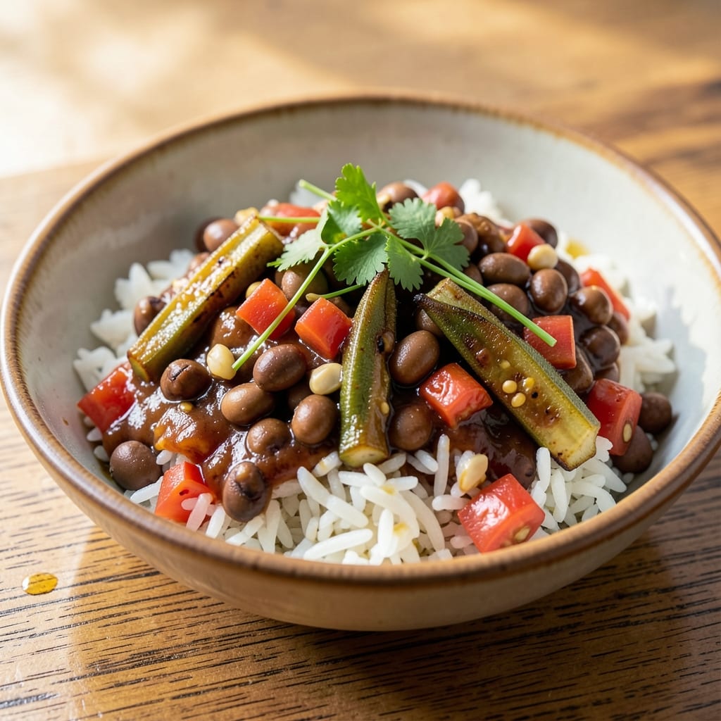 African Beans and Rice Recipe: One-Pot Spice Harmony with Smoky Depth