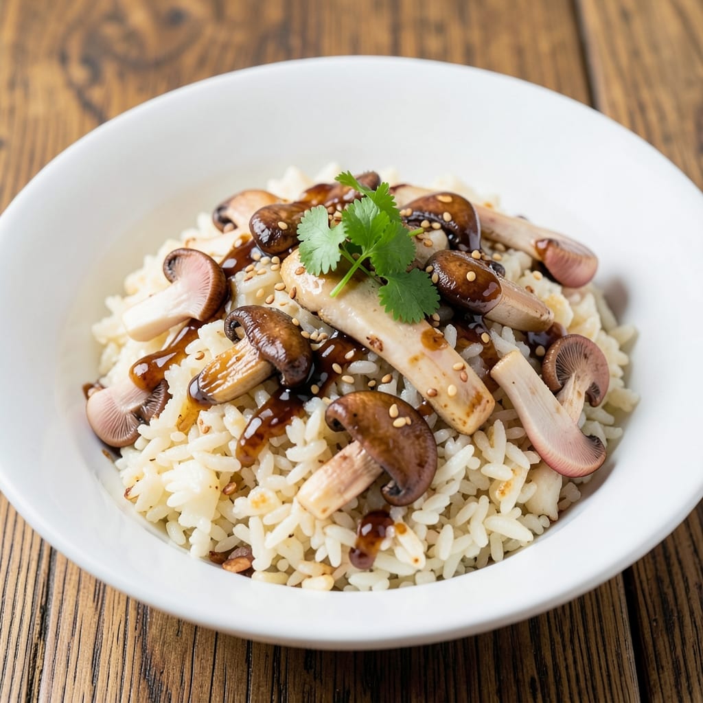 Asian Mushroom Rice Recipe: Umami-Packed Wok-Fried Fragrance