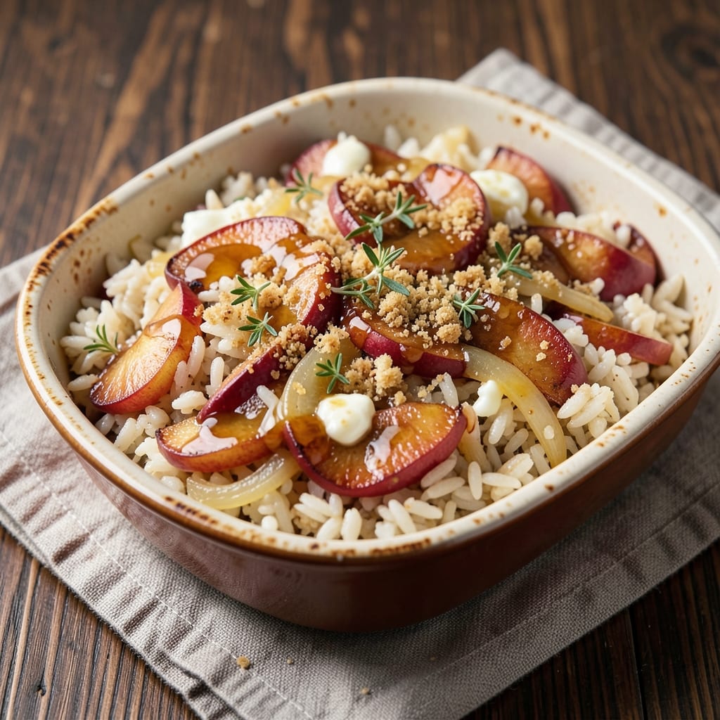 Apple Rice Stuffing Recipe: Spiced Apple Cider Crunch for Holiday Tables