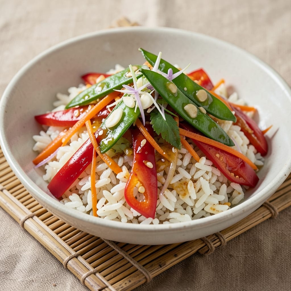 Asian Rice and Vegetables Recipe: Wok-Tossed Fragrant Balance in 20 Minutes