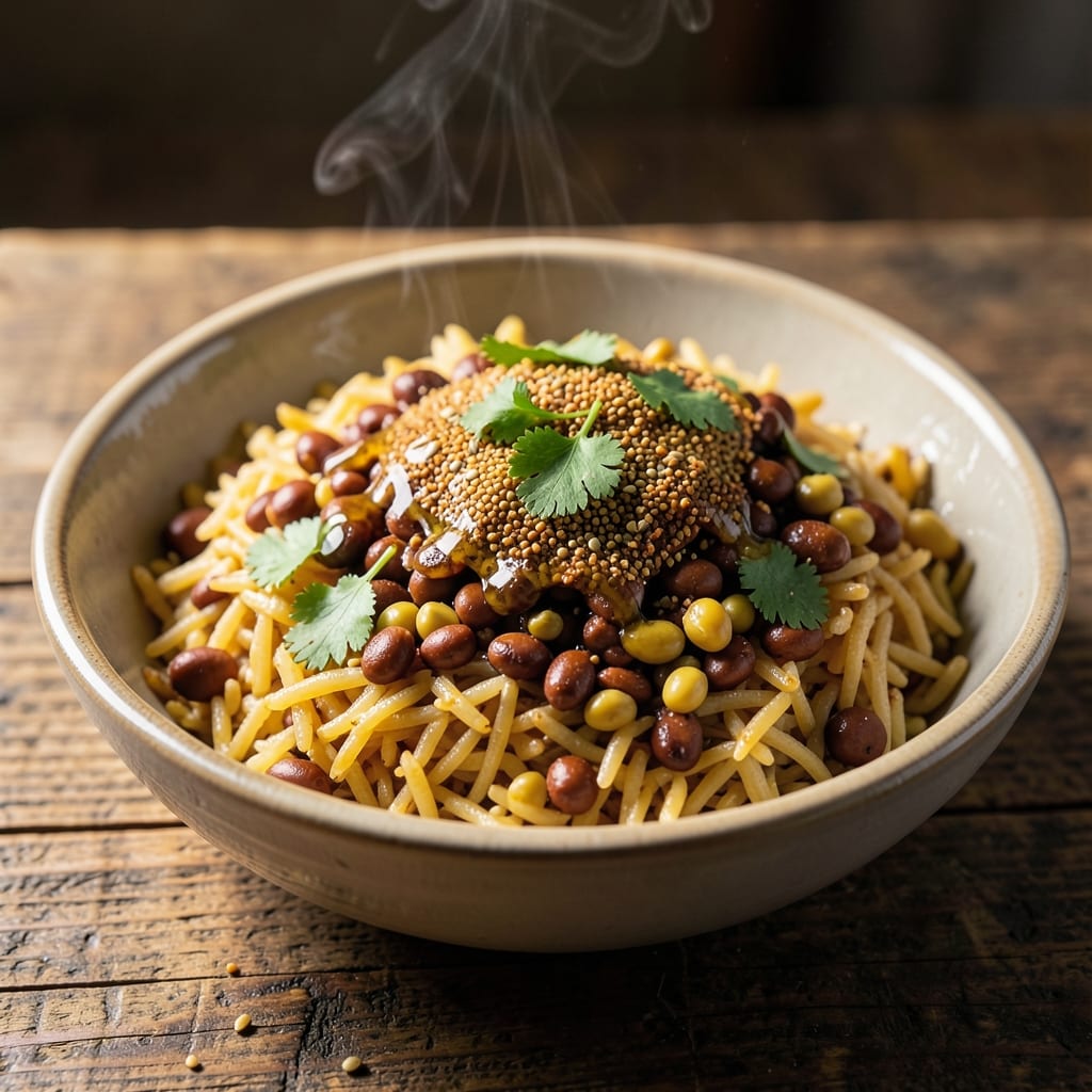 Akkha Masoor Rice Recipe: Toasted Spice and Split Pea Crunch Fusion