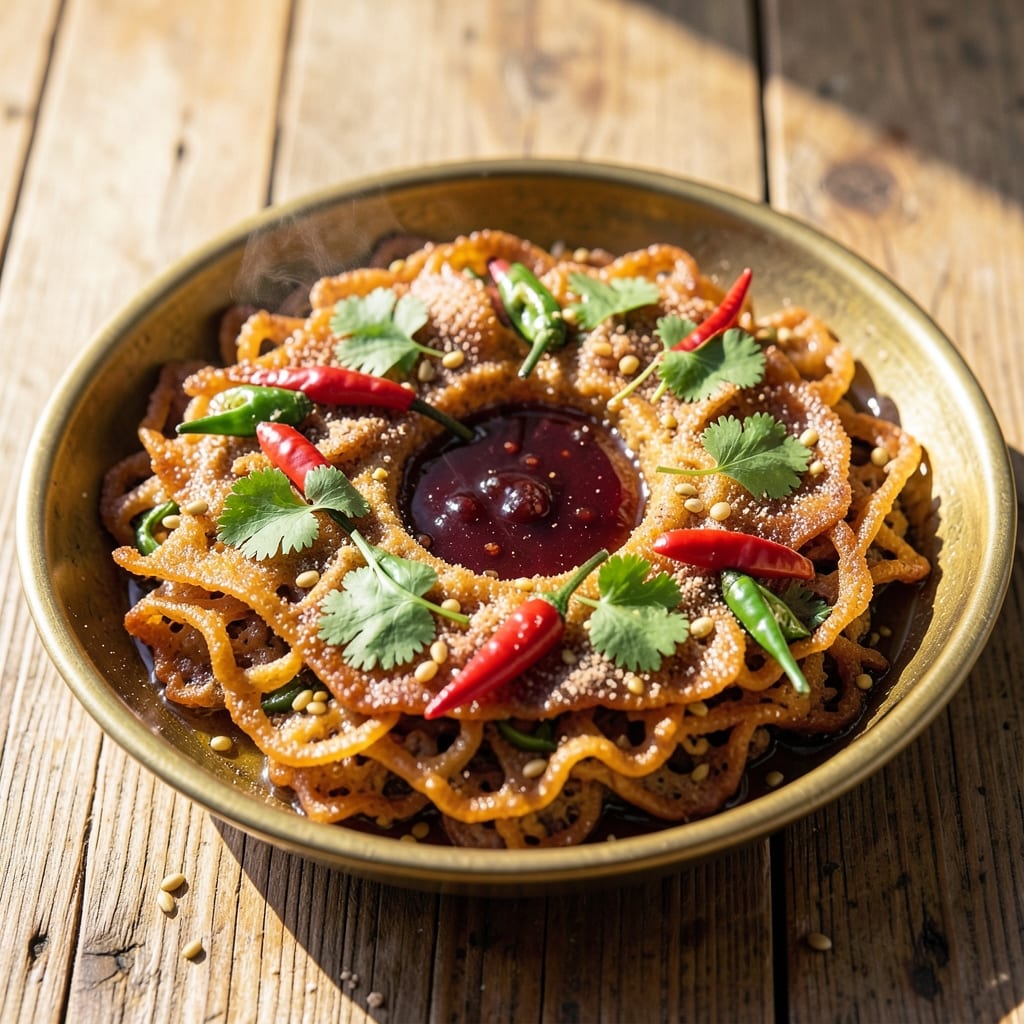 Amboli Recipe With Rice Flour: Crispy Fried Balls With Tangy Tamarind Kiss