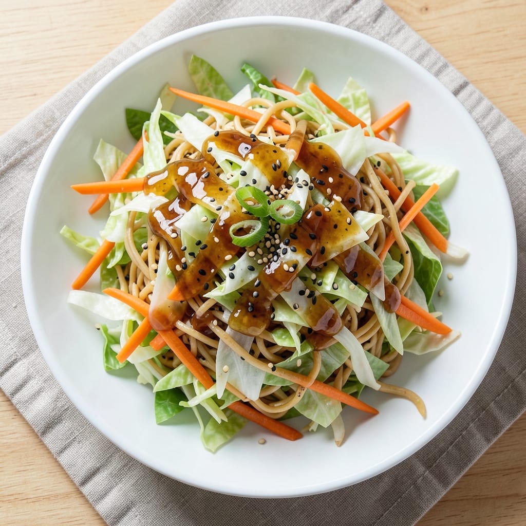 Asian Coleslaw Recipe With Ramen Noodles And Rice Vinegar: Crunchy Noodle Twist With Zesty Kick