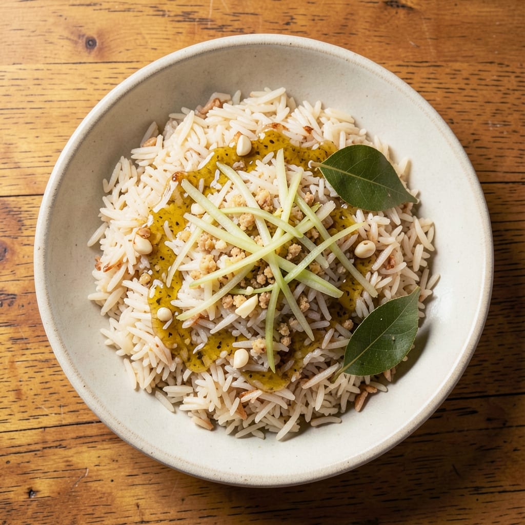 Aged Basmati Rice Recipe: Golden-Grain Luxury With Toasted Nutty Depth