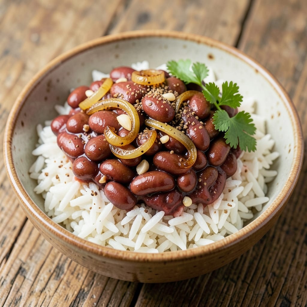 Amazing Rice and Beans Recipe: Smoky Cumin and Charred Onion Fusion