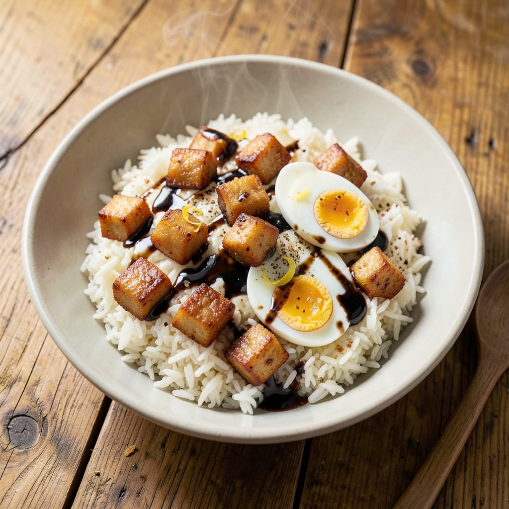 Asian Spam Fried Rice Recipe: Crispy Egg and Umami-Packed One-Pan Meal