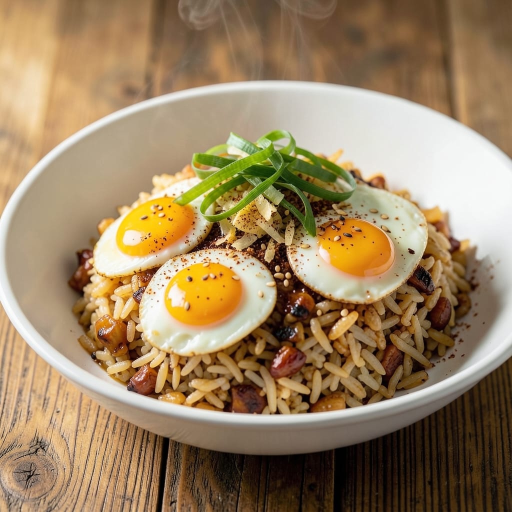 Five Spice Fried Rice Recipe: Wok-Tossed Aromatics and Eggy Richness