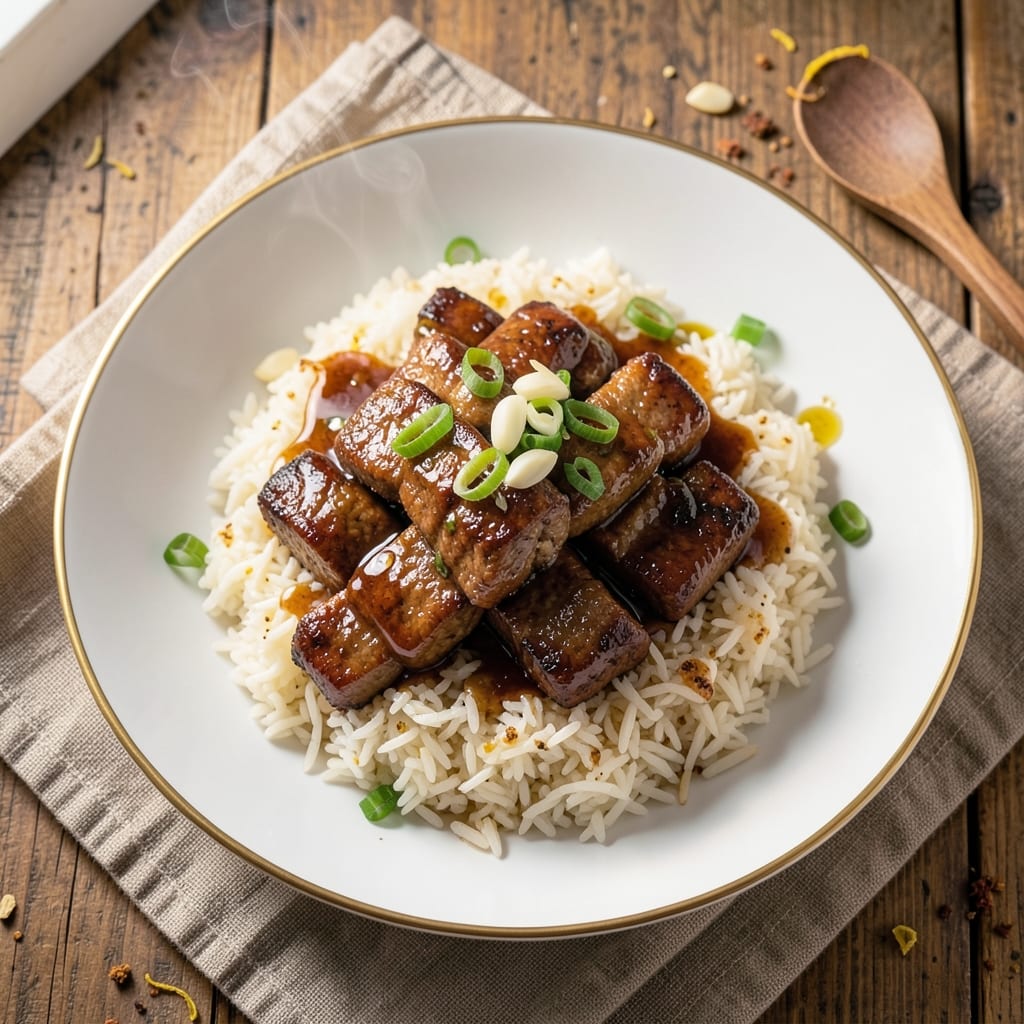 Asian Beef Tips and Rice Recipe: Wok-Seared Umami Crunch with Fragrant Jasmine Rice
