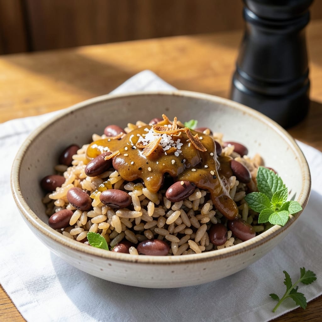 Adzuki Beans and Brown Rice Recipe: Sweet-Savory Japanese-Inspired One-Pot