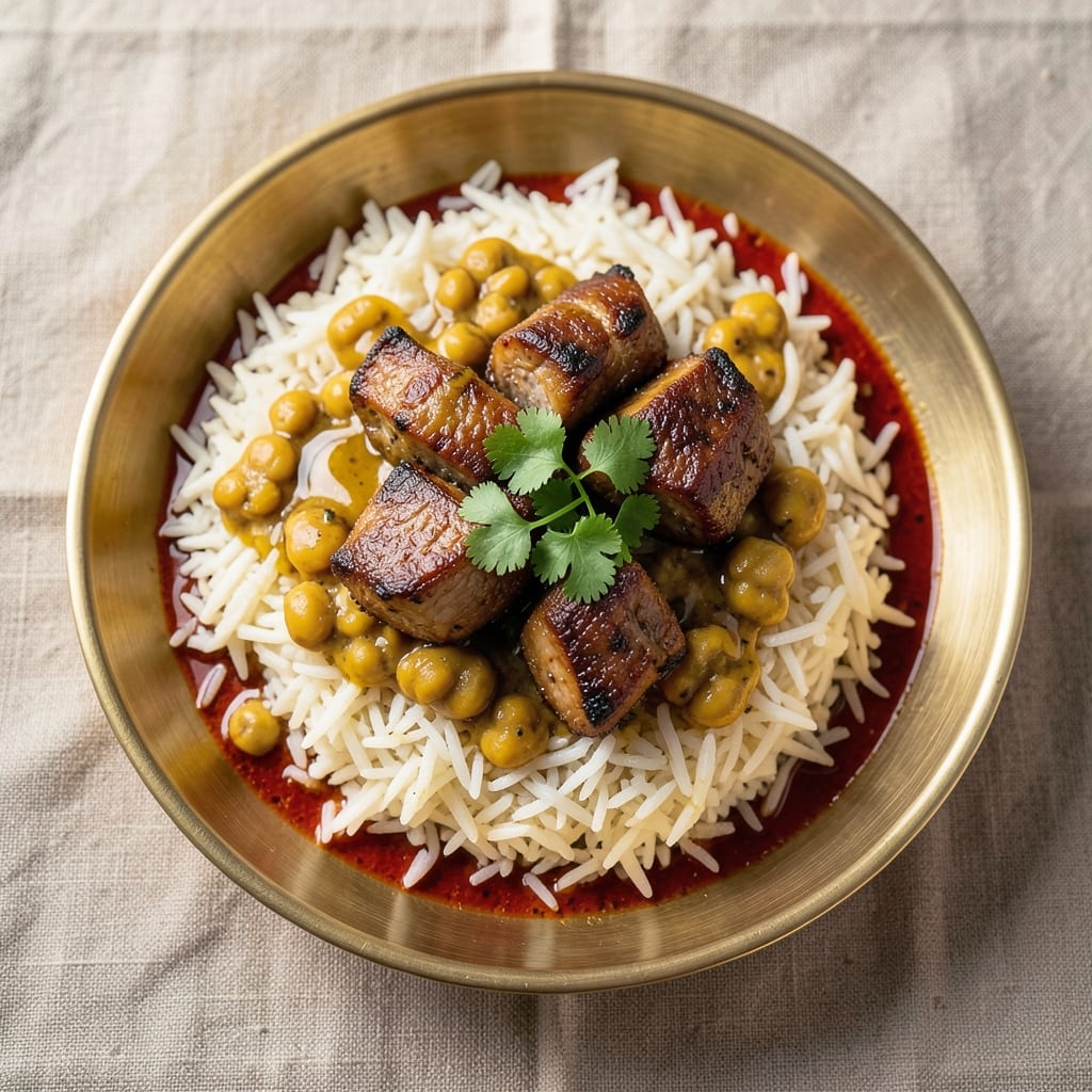 Andhra Bagara Rice Recipe: Slow-Cooked Lamb and Spiced Rice with Tamarind Tang