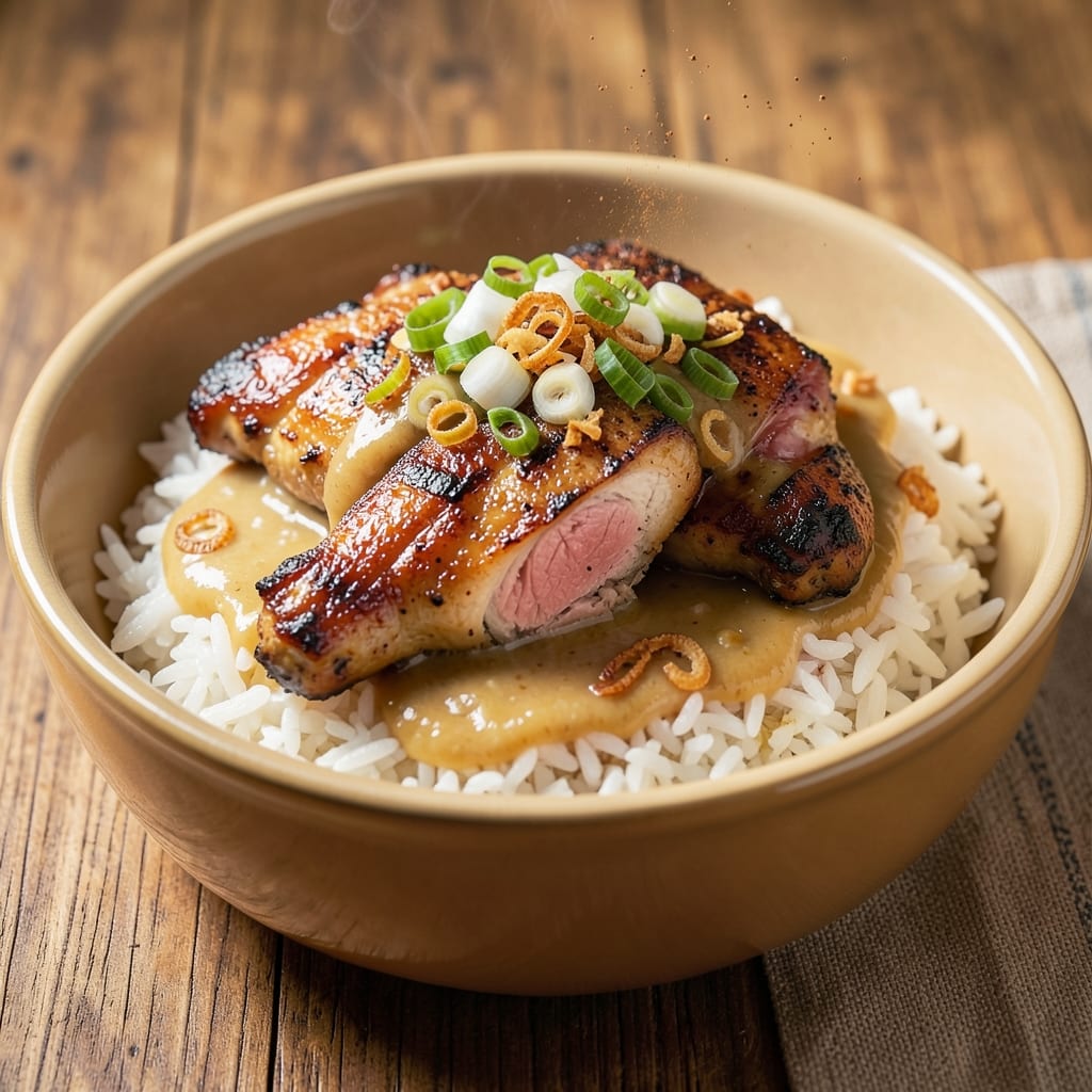 1-Pot Hainanese Chicken Rice Recipe: Fragrant Five-Spice Broth Magic