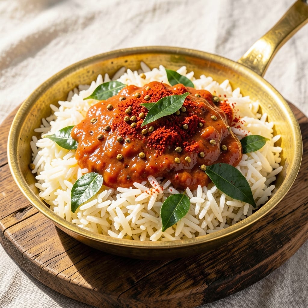 Andhra Lemon Rice Recipe: Zesty Tang and Toasted Rice Crunch