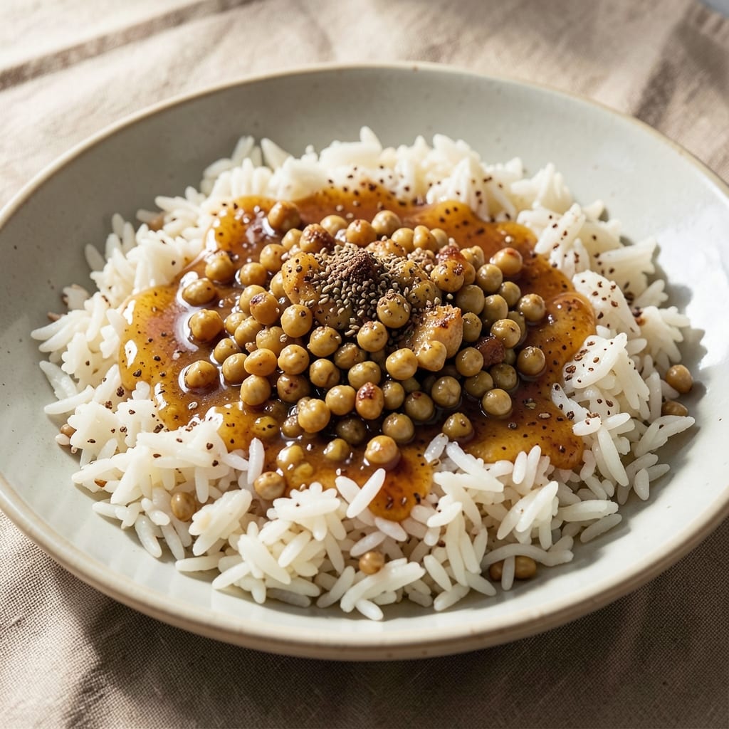 All Rice Recipe: Spiced One-Pot Magic with Toasted Barley Twist