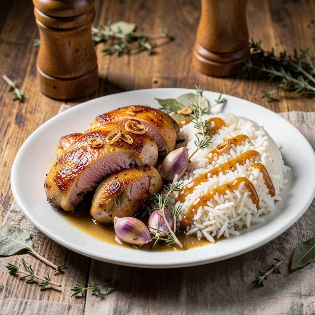 A Chef's Life Chicken and Rice Recipe: One-Pot Harmony with Golden Crisp Edges