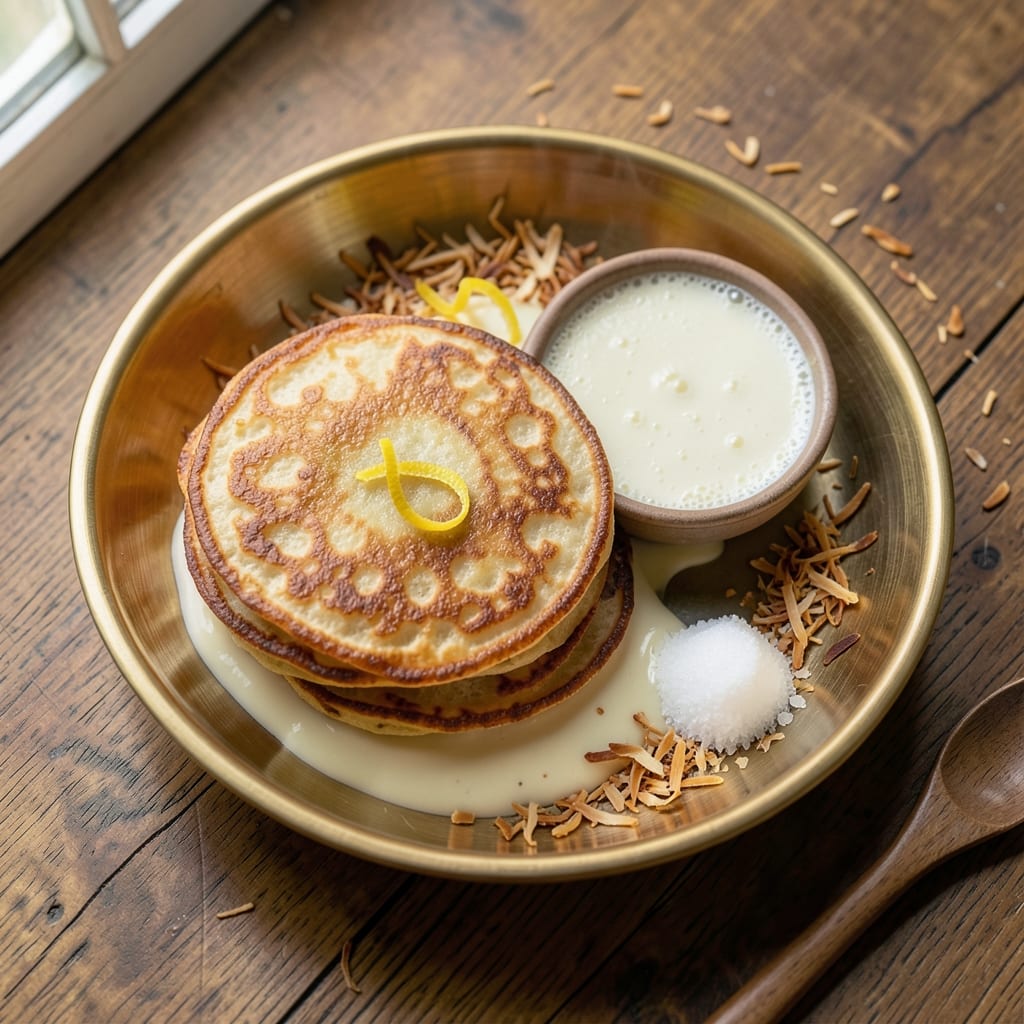 Appam Recipe With Rice Powder: Kerala-Style Lacy Coconut Caps with Golden Crisp Edges
