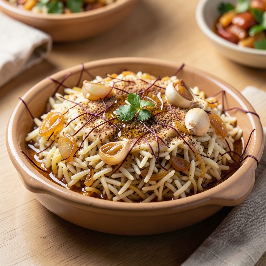 Arabic Saffron Rice Recipe: Golden Threads and Toasted Spice Harmony