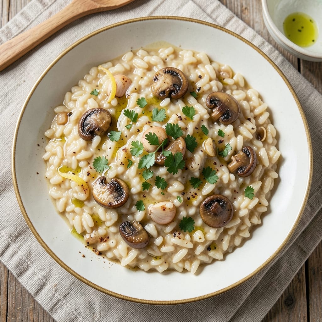 Arborio Rice Mushroom Risotto Recipe: Umami-Rich Velvety Texture in 30 Minutes