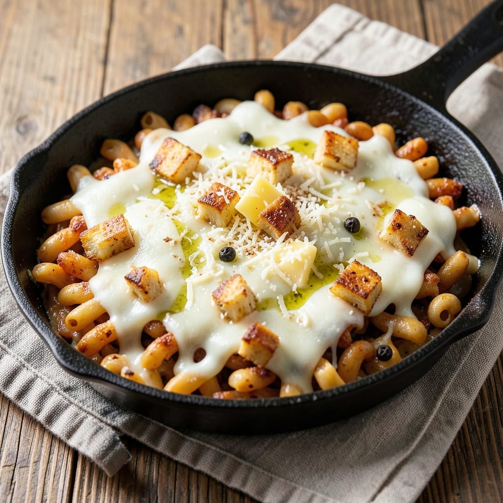 4 Cheese Rice A Roni Recipe: Melty Cheese and Herbed Crunch in One Pot