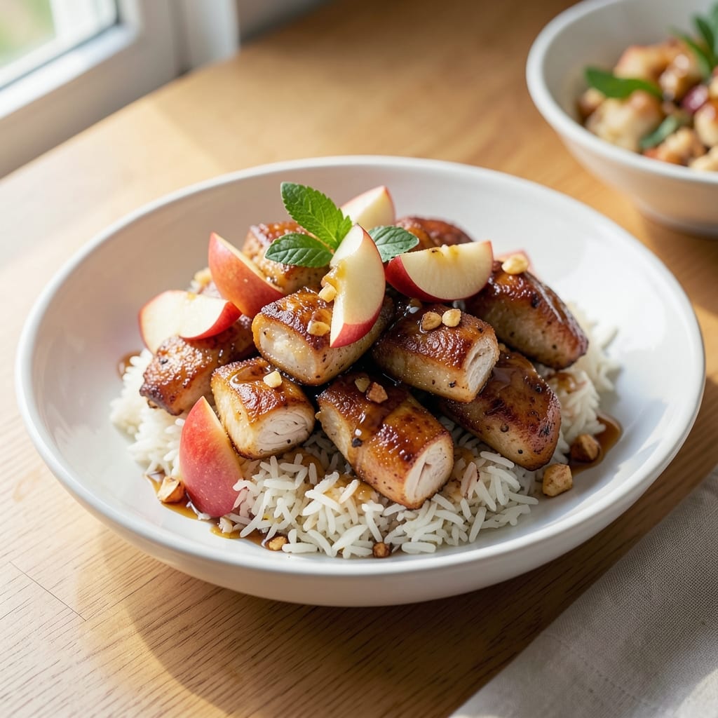 Apple Chicken and Rice Recipe: Sweet-Tangy One-Pot Harmony