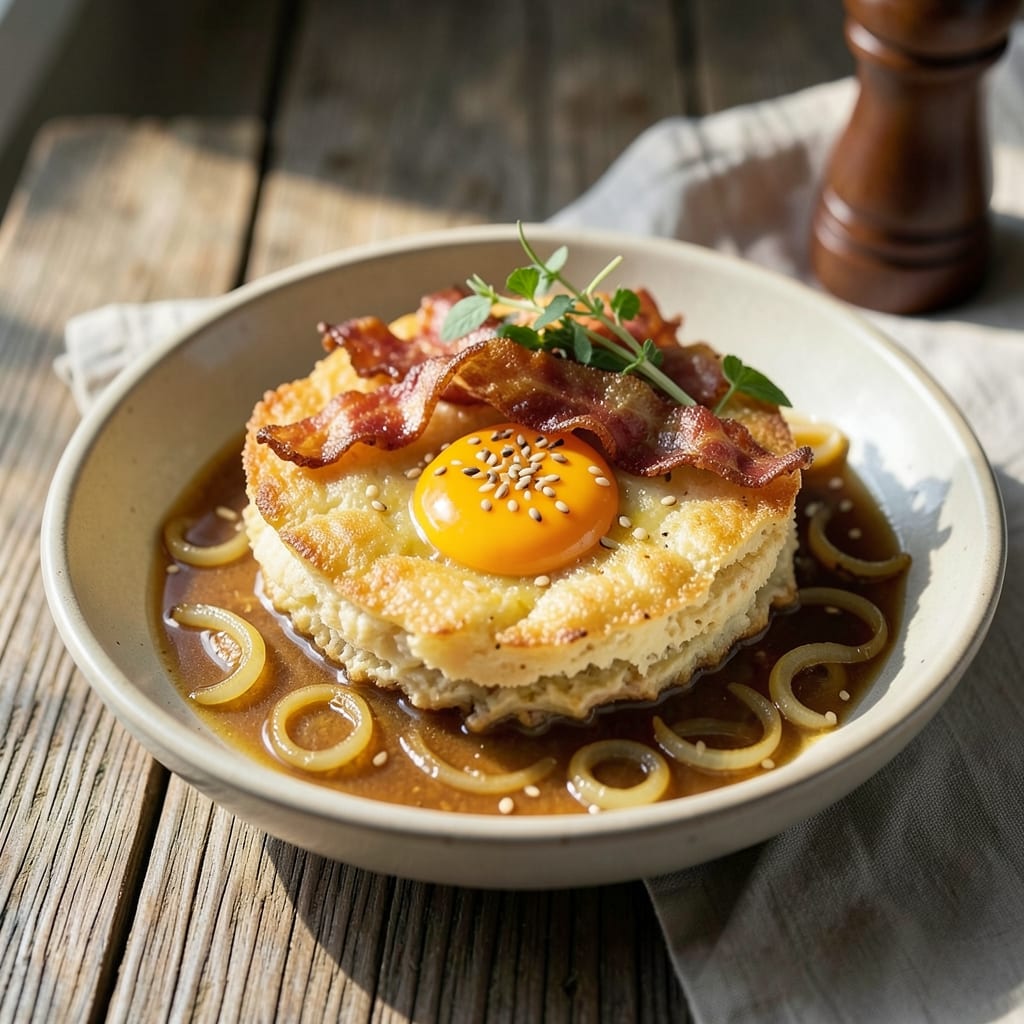 Ariselu Recipe With Rice Flour: Romanian Savory Porridge with Toasted Crunch