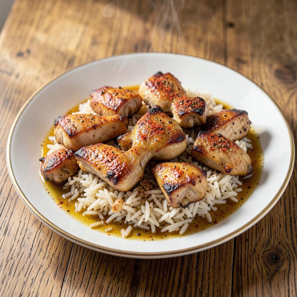 Amazing Chicken and Rice Recipe: Spiced One-Pot Harmony in 30 Minutes