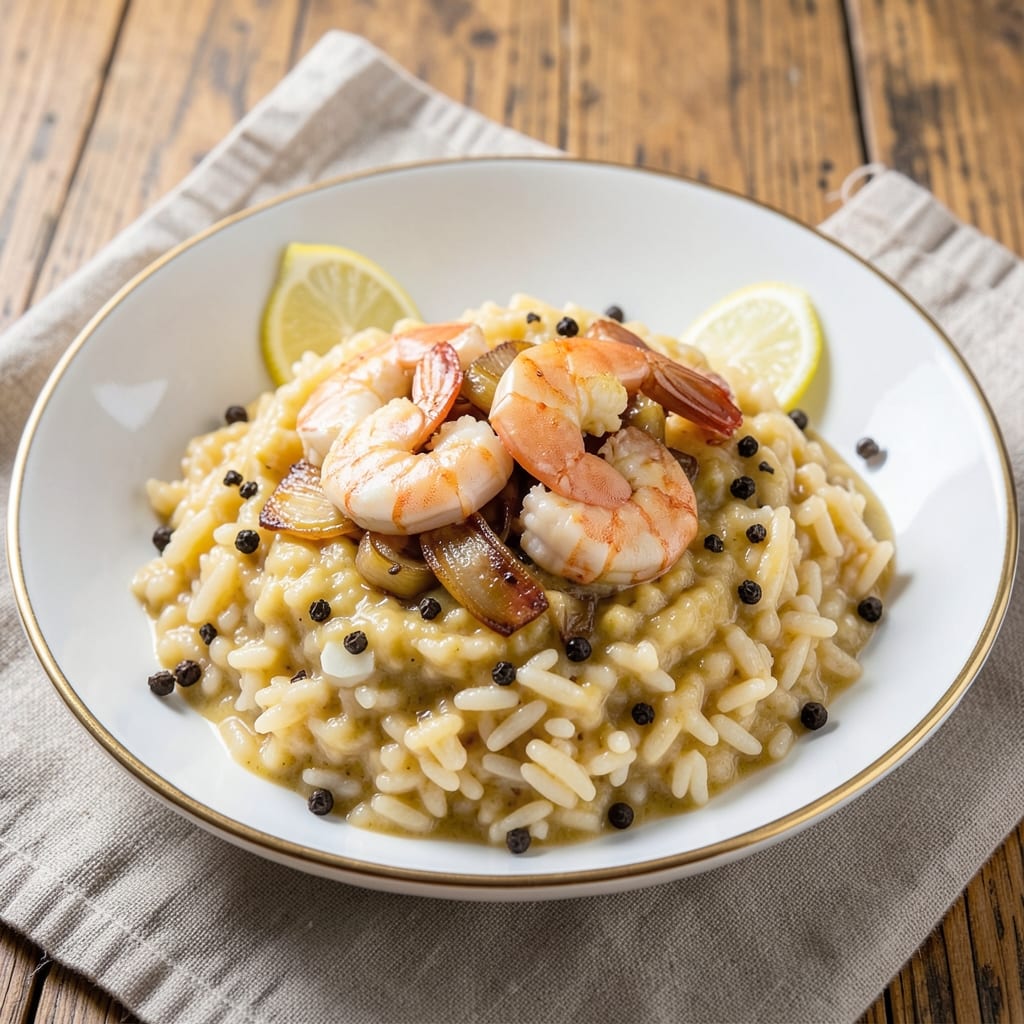 Arborio Rice and Shrimp Recipe: Saffron-Kissed Creaminess in One Pot