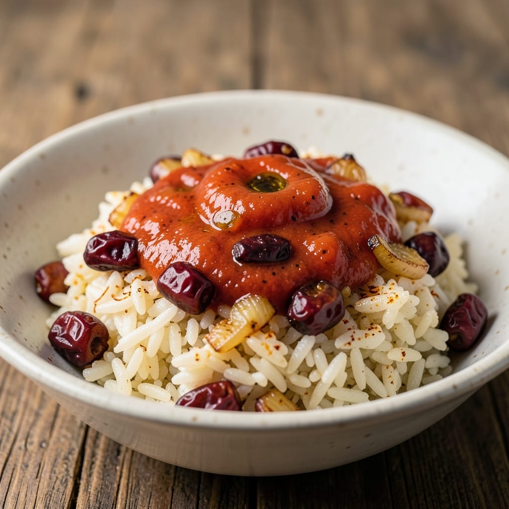 Albanian Rice Recipe: Toasted Barberry and Saffron Flavor Bomb