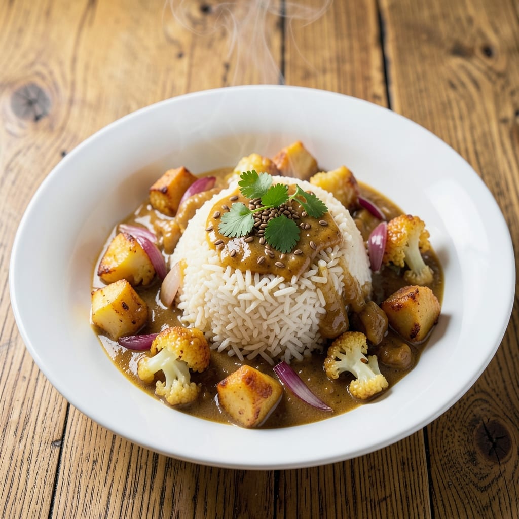 Aloo Gobi Rice Recipe: Spiced Potato and Cauliflower One-Pot Magic