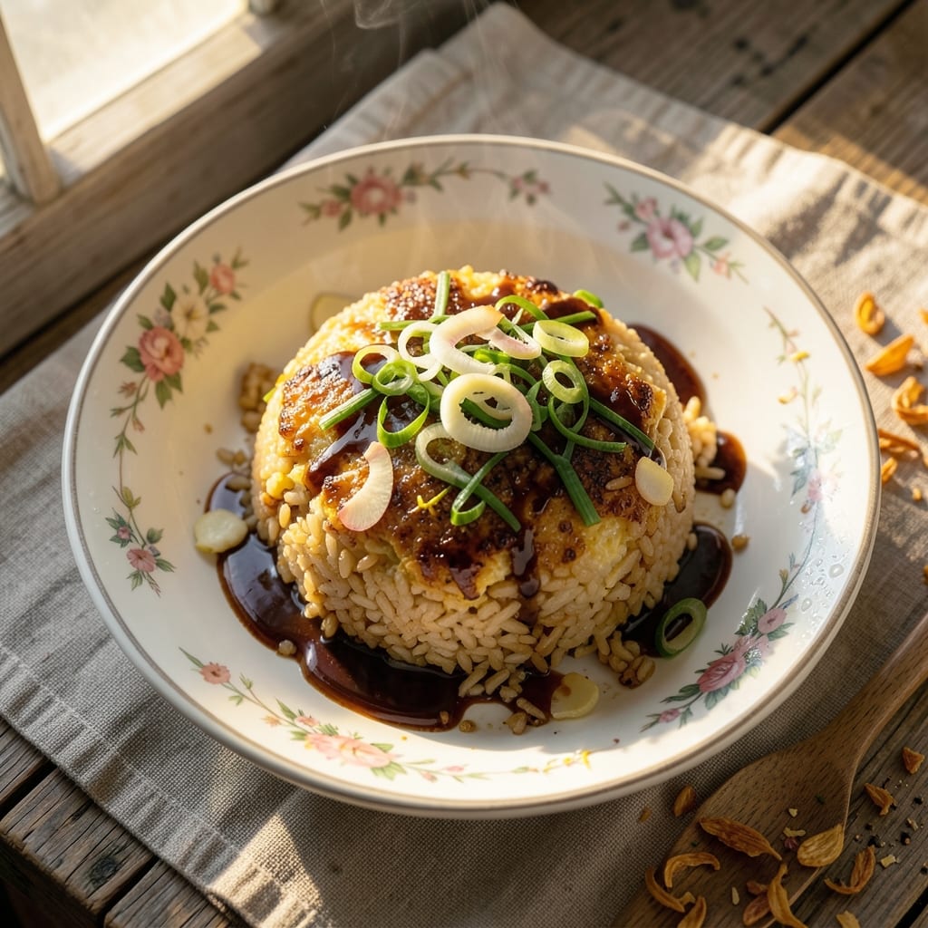 Asian Fried Rice Balls Recipe: Crispy-Edged, Eggy-Creamy Bites