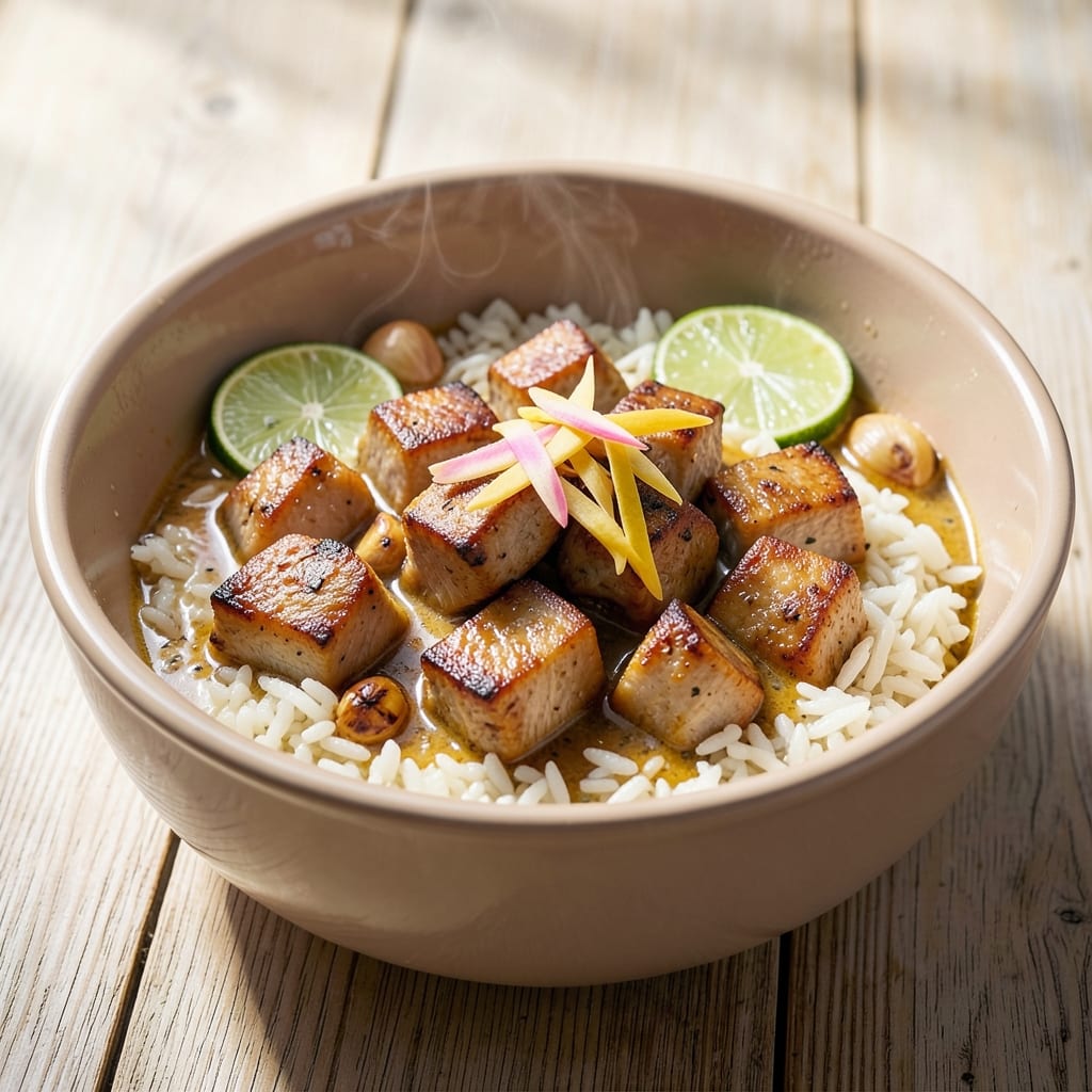 Arroz Caldo Rice Cooker Recipe: Fragrant Ginger-Lime Comfort in 20 Minutes