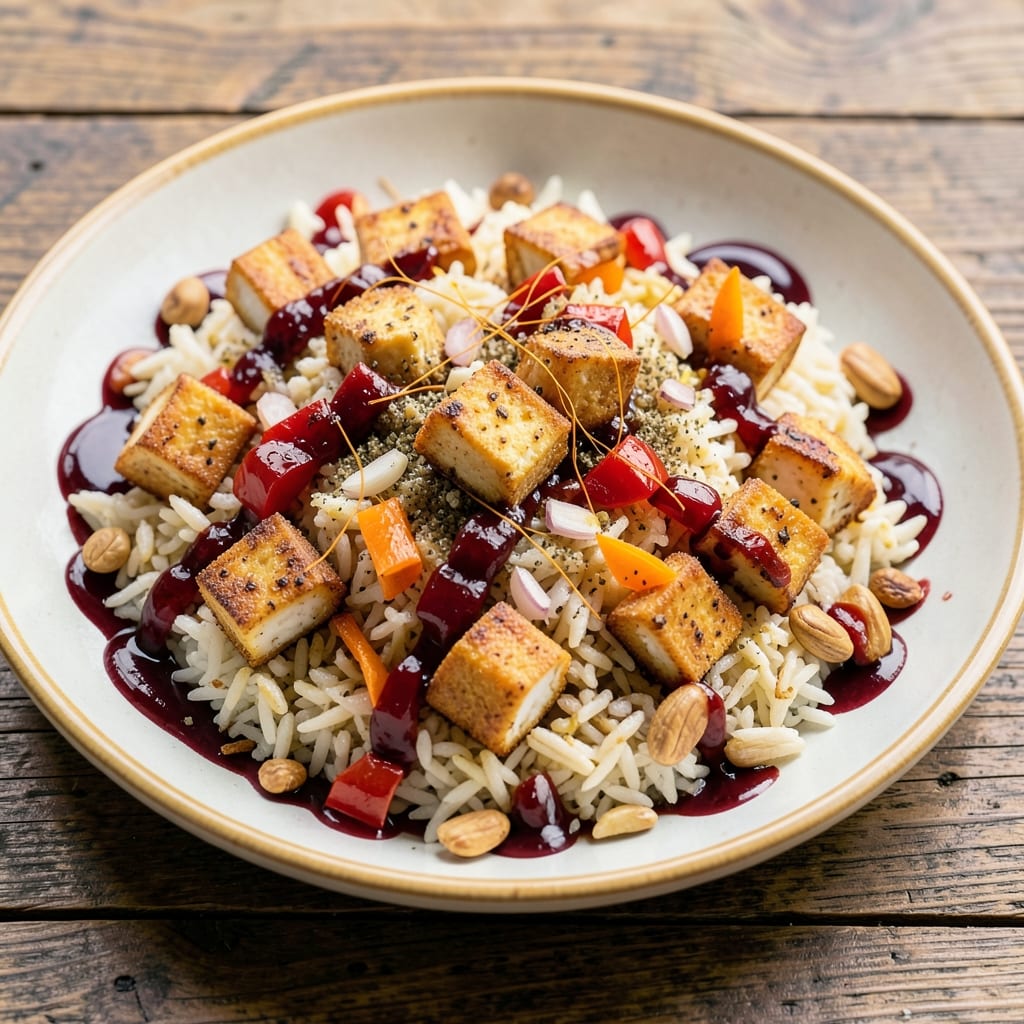 Arabic Fried Rice Recipe: Toasted Spice and Pomegranate Crunch Fusion