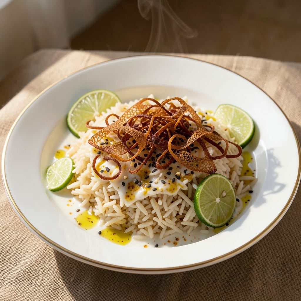 Asian Basmati Rice Recipe: Fragrant Coconut-Lime Infusion in One Pot