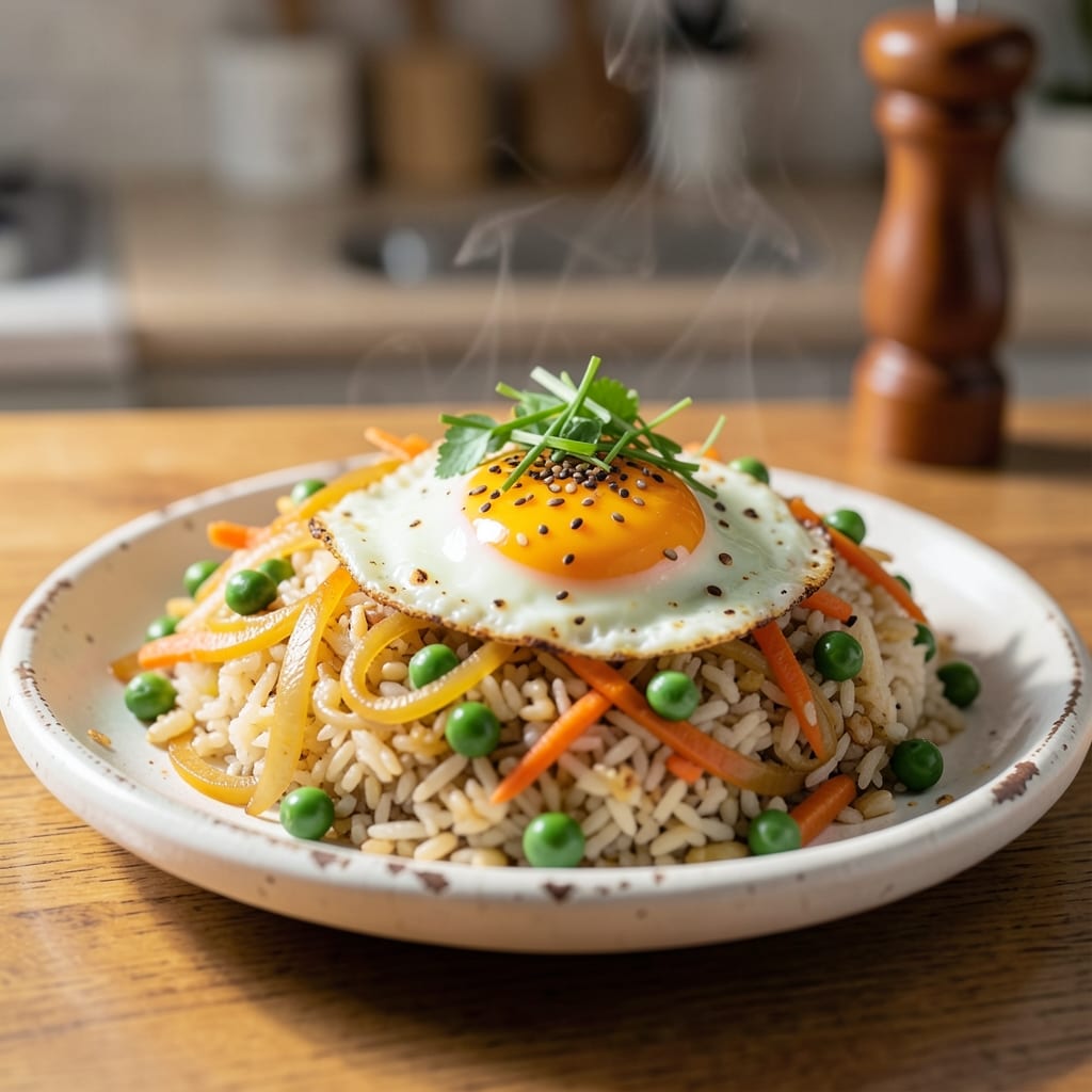 American Chinese Fried Rice Recipe: Wok-Tossed Umami Bomb with Eggy Richness