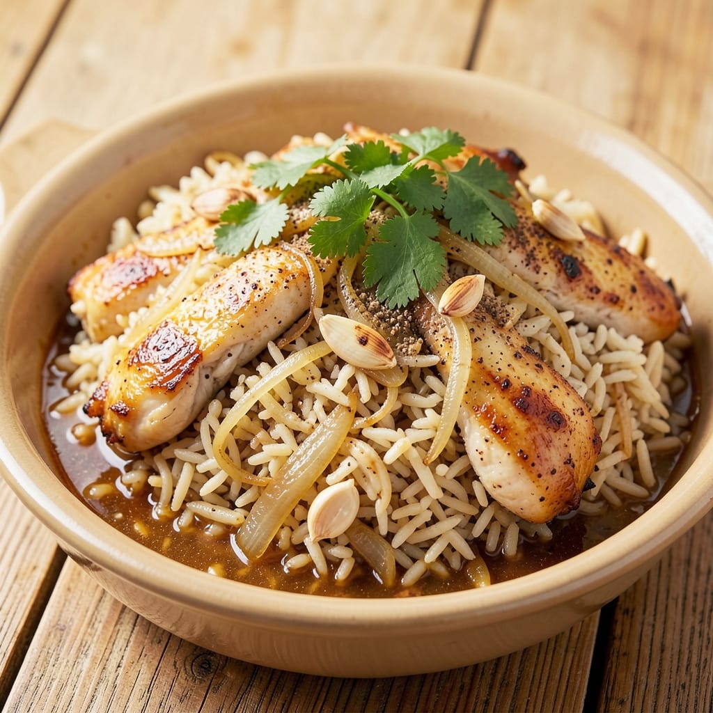 Arabic Rice Pilaf Recipe: Toasted Spice and Lemon Zest Brilliance