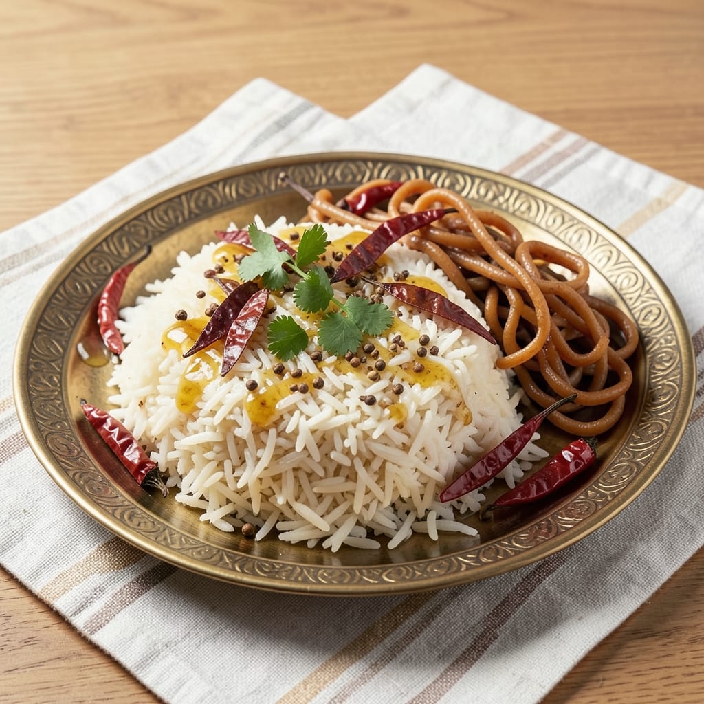 Anil Rice Semiya Recipe: Toasted Spice and Saffron-Infused Crunch