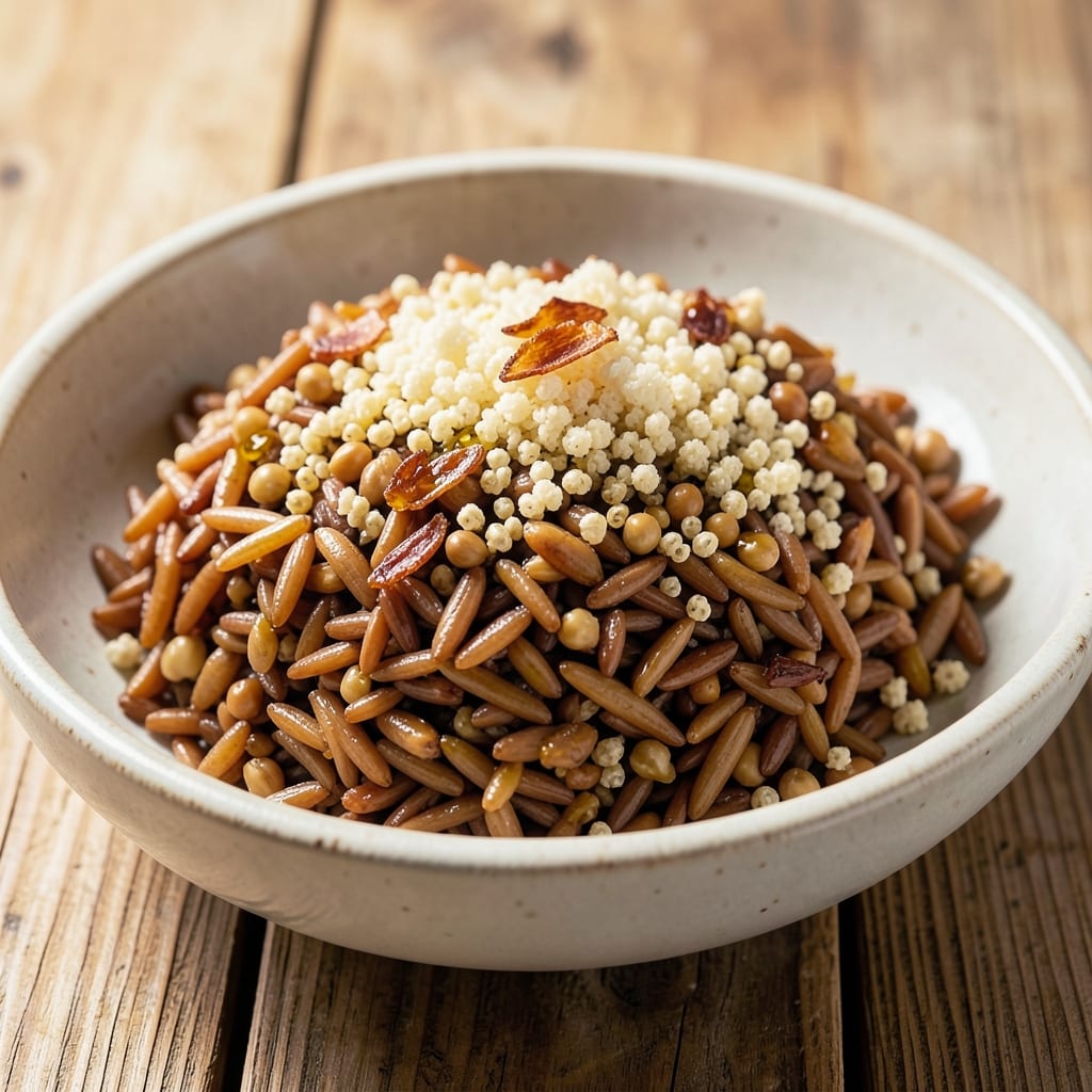7 Grain Rice Recipe: Nutty Crunch and Fluffy Texture Harmony